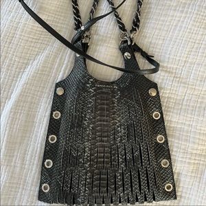 Sonia rykiel snakeskin bag